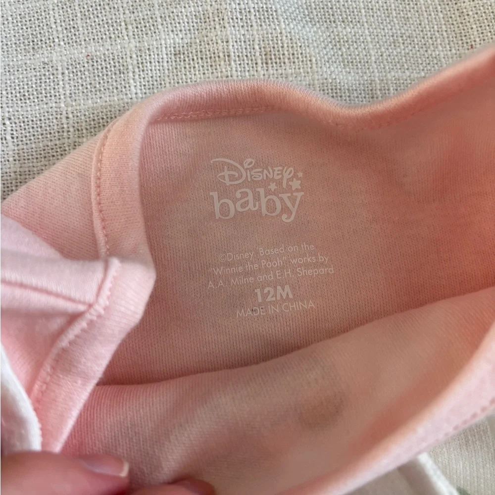 Pooh Pink and White 2 Piece Outfit - Picture 2 of 5